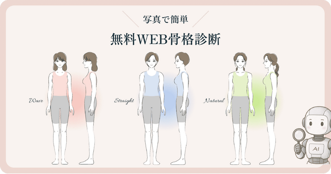 「無料WEB骨格診断」を正式リリース