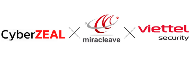 株式会社Cyberzeal、Viettel Cyber Security、miracleave株式会社が戦略的パートナーシップを締結 - 進化するサイバー脅威から日本企業を守る