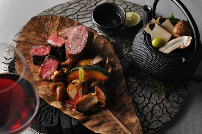 【星のや富士】日本一の山がもたらす大地の美食を楽しめるコースディナー「ガストロノミック・ワイルド」秋限定メニューを提供開始