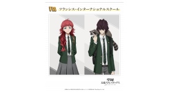 スマートフォン向けゲーム『學園文豪ストレイドッグス』フランシス・インターナショナルスクールの生徒、ルーシー・M、ポオの詳細を公開！