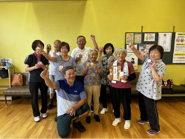 【敬老の日記念】行政と住民が築く「高齢者体操教室」に、香養堂が自然派ケア製品をプレゼントいたしました