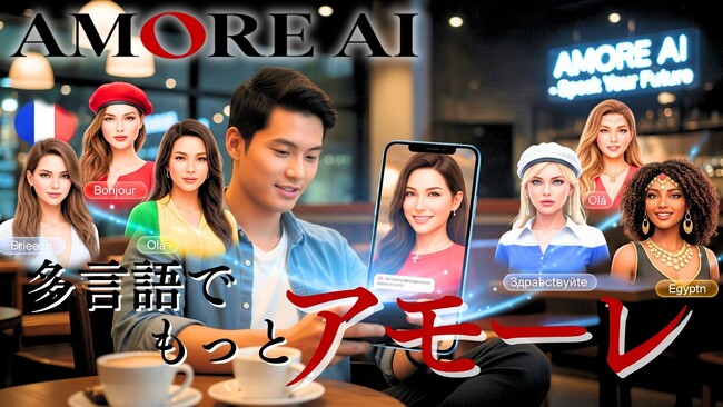 アモーレは、英語だけじゃ終わらない。“世界に届く言語”を広げる、語学スピーキングAI「AMORE AI」多言語展開を1０月より順次開始！