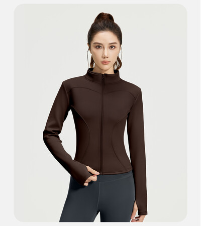 冬裏起毛ヨガコート　ヨガ服　　補正ジャケット　長袖　新規取引募集を開始いたしました。