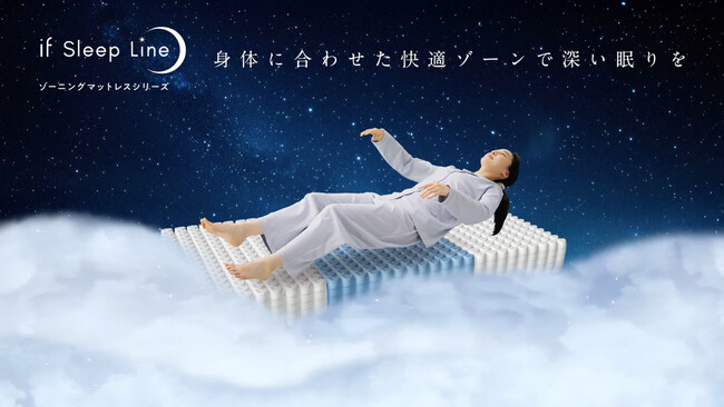 東京インテリア家具「if Sleep Line」シリーズ公開 ～快眠を追求したゾーニングマットレスを豊富にラインナップ～