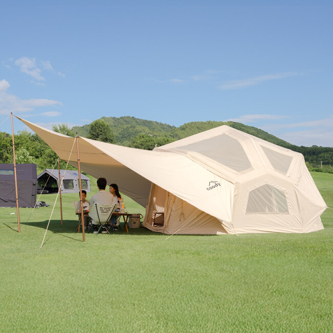 韓国発のラグジュアリーエアテントcoody（クーディ）「アウトドアデイジャパン神戸」9/27（土）28（日）メリケンパークに出展のお知らせ