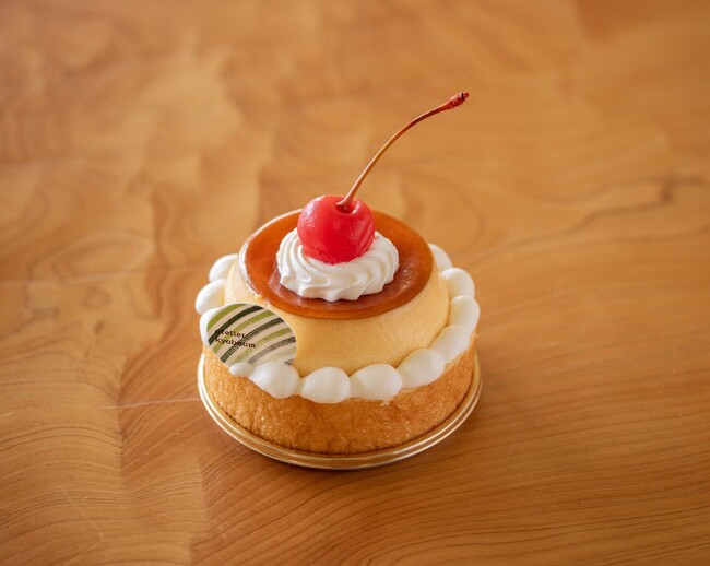 一目惚れしちゃうかも!?どこか懐かしいプリンアラモード。atelier京ばあむにて新発売!!