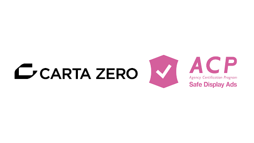 CARTA ZERO、Momentum株式会社の「ACP Safe Display Ads」パートナー認定を取得
