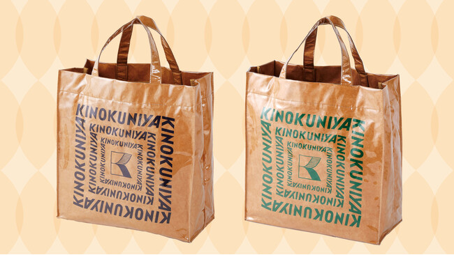 【紀ノ国屋】まるで紙袋！？クラフト紙風「ビニールトート」が新登場！