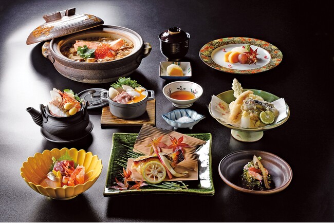 【明治記念館】“旬の味覚を五感で堪能！”　芳醇な香りが魅力の松茸を土瓶蒸しや天麩羅、小鍋等で愉しめる「松茸づくし会席（36,300円・税サ込）」を懐石料亭「花がすみ」にて期間限定でご提供します