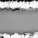 パイプ内面(流体研磨後)