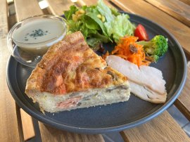 人気のキッシュプレート