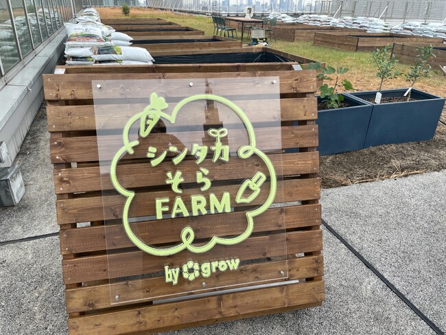 百貨店で初のgrowスマートコミュニティ農園！新宿高島屋「シンタカそらファーム by grow」オープン