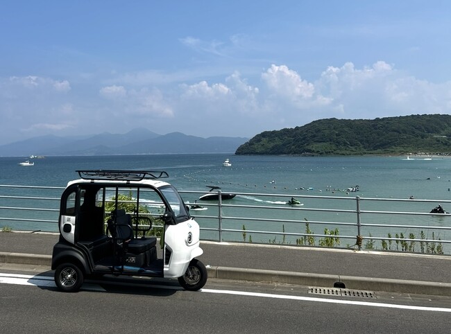 【佐賀県唐津市】電動トゥクトゥクで福岡へ続く美しい海岸線を巡るレンタカーサービス「Kari Tuku（カリトゥク）」オープン！