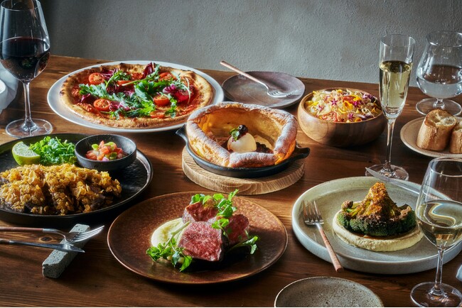 10/1(水)グランドオープンを迎える八芳園内に「ALL DAY DINING FUDO」がオープン ー 特製ピザをはじめ石窯で焼き上げる窯料理を堪能