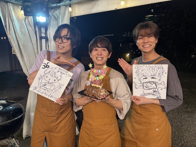【山下大輝の誕生日肉ッキング＃10 supported by animelo・番組レポート】山下大輝の誕生日BBQ肉ッキング！仲良し声優・蒼井翔太＆八代拓と番組史上最多の4品に挑戦