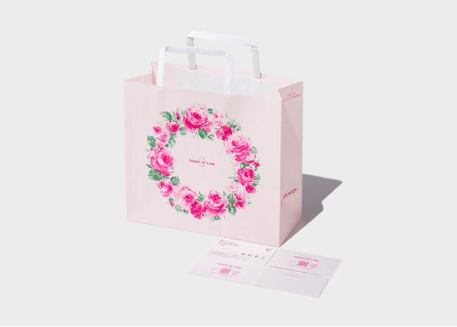 メイク用品が 「ペーパーアイテム」（高島屋のショッピングバッグ・メッセージカード・名刺）に生まれ変わりました！