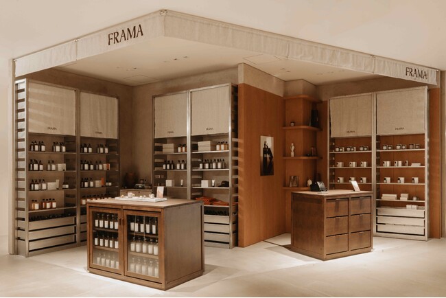 2025年9月17日（水）FRAMA が渋谷PARCO に海外1号店オープン