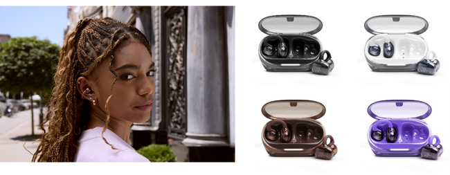 JBL初のカフスタイルイヤホンが登場！独自設計の装着感とスケルトンデザインで美しさもサウンドも妥協しない オープンイヤー完全ワイヤレスイヤホン「JBL Soundgear Clips」新発売