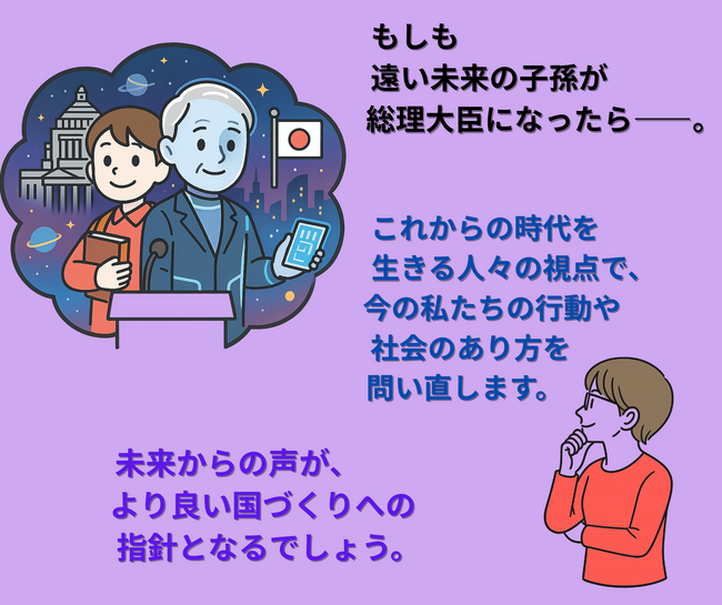 【新刊情報】妄想総理シリーズ 異次元編２. 『もしも未来の子孫が総理になったら』発売！