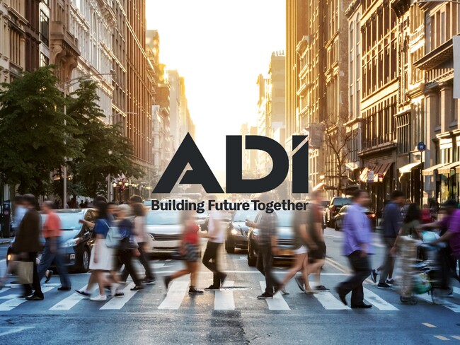 ADI、コーポレートサイトを更新