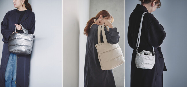 羽毛で叶える、弾む軽さとやわらかさ。トートバッグ専門ブランドROOTOTE「フェザールー」、3型・全34種類を9月下旬より発売
