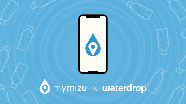 アプリで海のプラごみ削減！mymizuとwaterdrop(R)が 「海をきれいにする給水キャンペーン」実施。