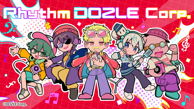 「SHIBUYA TSUTAYA」× ゲーム実況グループ「ドズル社」コラボ第2弾グッズ「リズムドズル社」が9月19日(金)より発売！