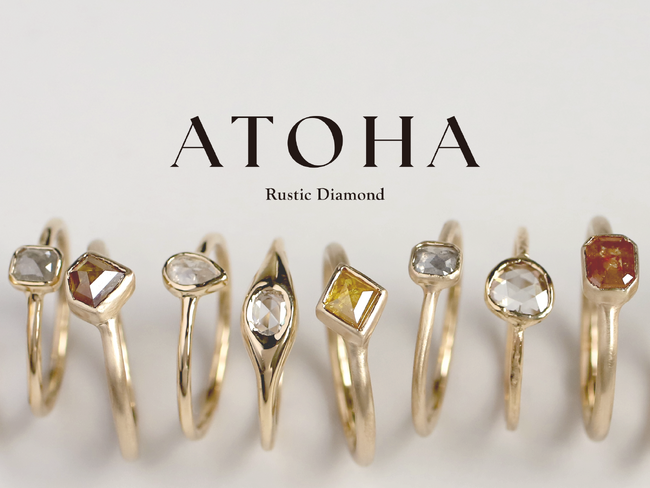 ラスティックダイヤモンドを使用した一点ものジュエリーブランド「ATOHA（アトハ）」誕生。SIENAROSE ショップ内にてPOPUPイベント開催