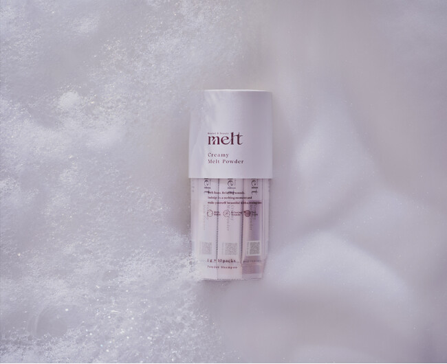 花王「melt（メルト）」の生炭酸＊パウダー、改良新発売　とろふわ泡もち200％＊1！ 蓄積汚れ＊2 でゴワついた髪もすっきり