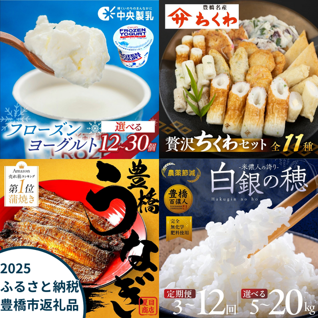 【豊橋ふるさと納税】ポイント制度終了直前で前年同月比も約8.4倍に！令和7年度の人気返礼品6選も