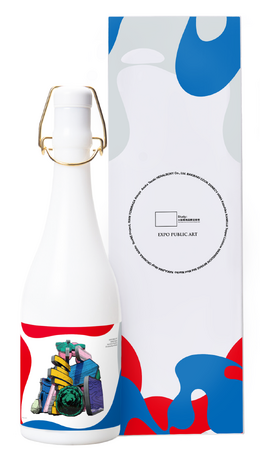 大阪・関西万博公式ライセンス日本酒『EXPO 2025 VI【Study：大阪関西国際芸術祭】』ー 現代アートと「究極の食中酒」をコンセプトに新澤醸造店から9月20日発売、アーティストは金氏徹平