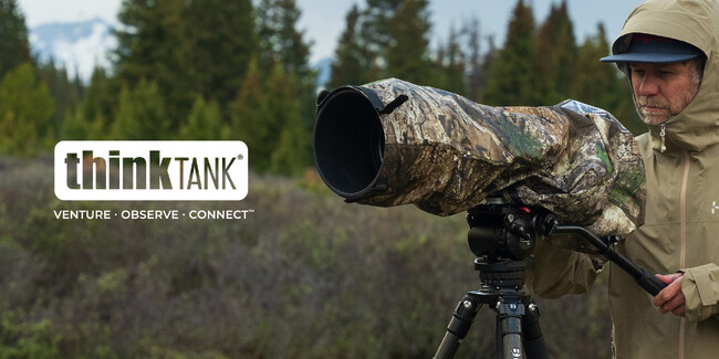 【シンクタンクフォト新商品】「ハイドロフォビア」「エマージェンシーレインカバー」にリアルツリーATXカモフラージュ柄が登場