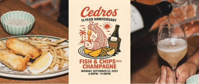 代官山のシーフードレストラン「CEDROS」がシャンパーニュのメゾン テルモンと共に11周年アニバーサリーパーティーを開催