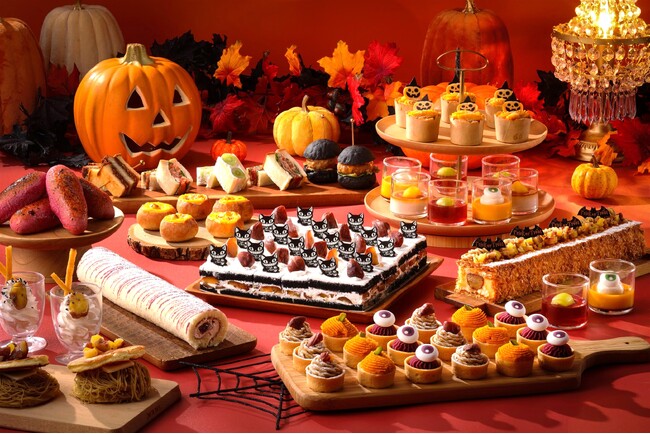 秋の味覚とカワイイおばけが奏でる1ヶ月限定のハロウィンビュッフェ開幕！
