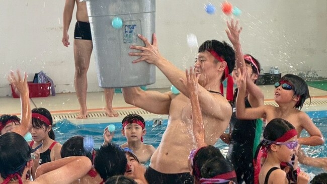 水泳授業減る今こそ、愛知県岡崎市の水中大運動会【竜城祭】が6年ぶりの開催
