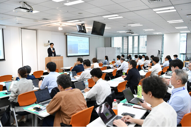 環境ビジネスカンファレンス開催　排出量取引制度やISSB情報開示の最新動向を求め、多数の参加者が聴講