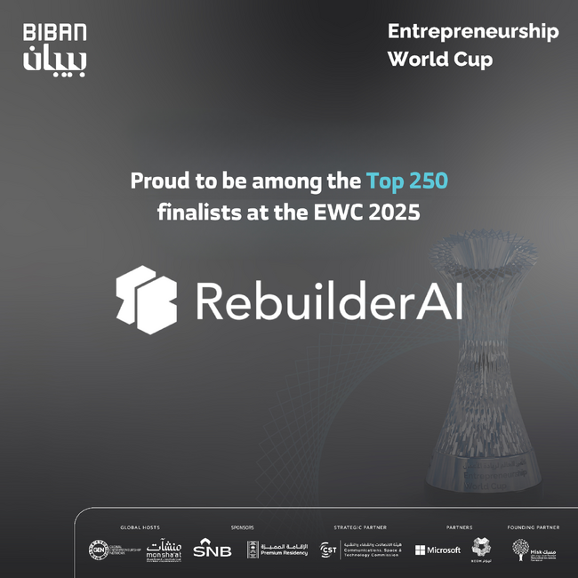 リビルダーAI、世界有望スタートアップ「EWC 2025」Top 250に選出