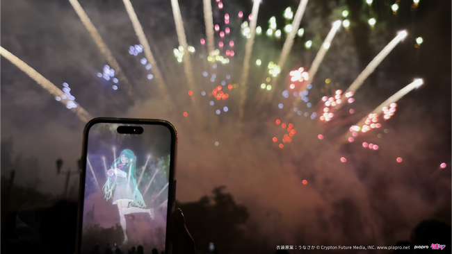 初音ミク×音楽花火 初の遊園地開催「初音ミク 夜空プログラム 2025」結果報告