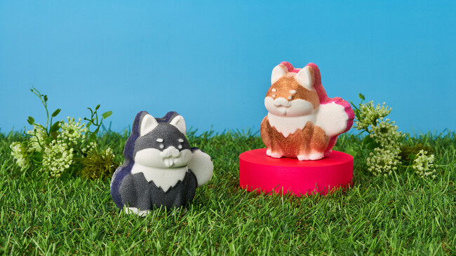 ＜ナチュラルコスメブランドLUSH＞柴犬の可愛さが炸裂！はちみつのように甘く、陽だまりのように温かい香りの柴犬をモチーフにしたバスボム2種を9月25日（木）より日本限定発売！