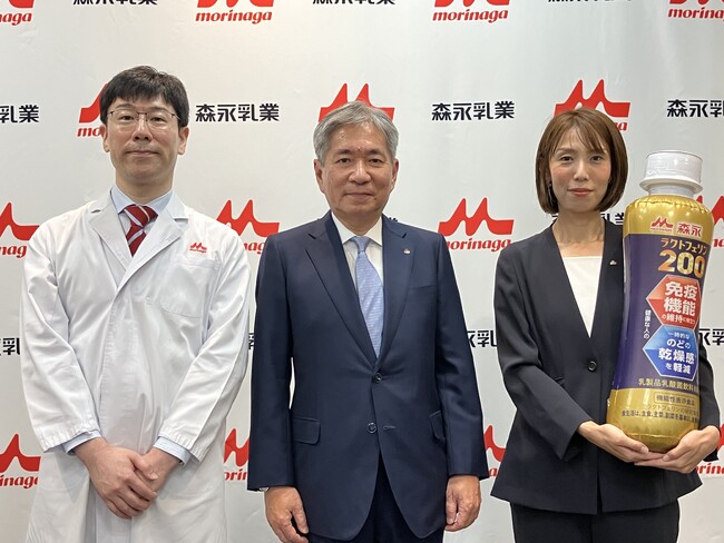 働く人の半数近くが秋冬の体調管理は十分にできていないと回答。　森永乳業 「森永ラクトフェリン200 ドリンクタイプ」新商品発表会を開催