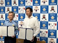 大阪府警の交通安全の取組みの一環として展開　特定小型の模範走行を実施　当社の特定小型キックボード「KS6 PRO」で実装