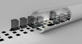 自動物流道路走行イメージ1