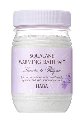 『スクワホットバスソルト ラベンダー＆プチグレン』2,420円（税込）