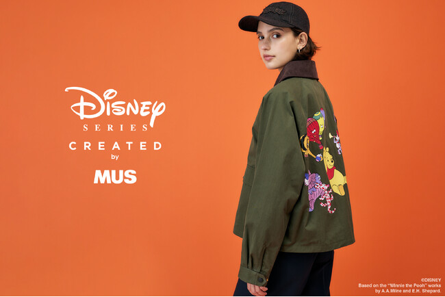 『MUS（エムユーエス）』より「Disney SERIES CREATED by MUS」の WINNIE THE POOH COLLECTIONを10月1日(水)より発売開始