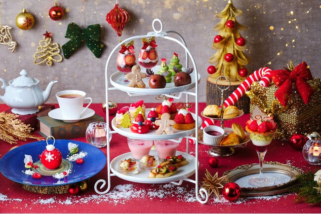 【横浜／大宮】クリスマスパーティーをモチーフにした心ときめくホリデーティータイム『いちごづくしのクリスマスフェスティブアフタヌーンティー』