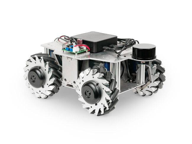 研究開発用台車ロボットのROS 2サンプルを追加
