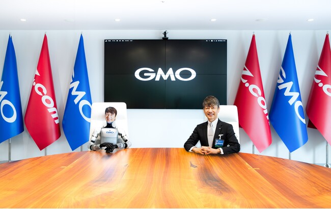 日本初、ヒューマノイドロボットでAI・CEOを実体化！GMOインターネットグループ、AI・CEO 「ヒューマノイド 熊谷正寿」を実現