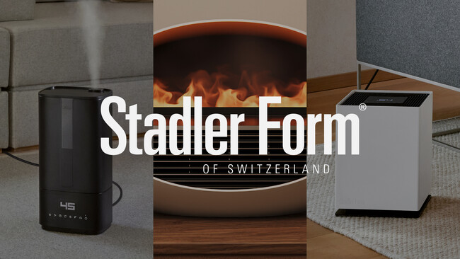 スイス発のデザイン家電ブランド「Stadler Form」が、2025年秋冬の新商品3モデルを発表