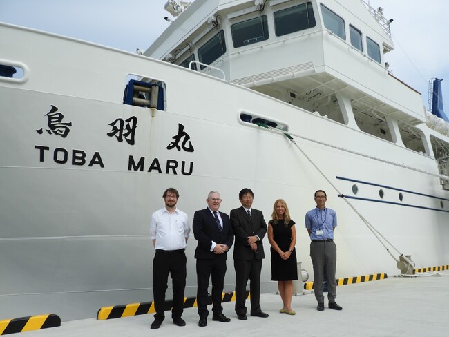 【鳥羽商船高専】英国スコットランド グラスゴー市立大学長が鳥羽商船高専を視察