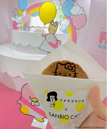 SANRIO CAFE × ペドラブランカ 限定コラボスイーツ「米粉ホットケーキ」が伊勢丹新宿に登場